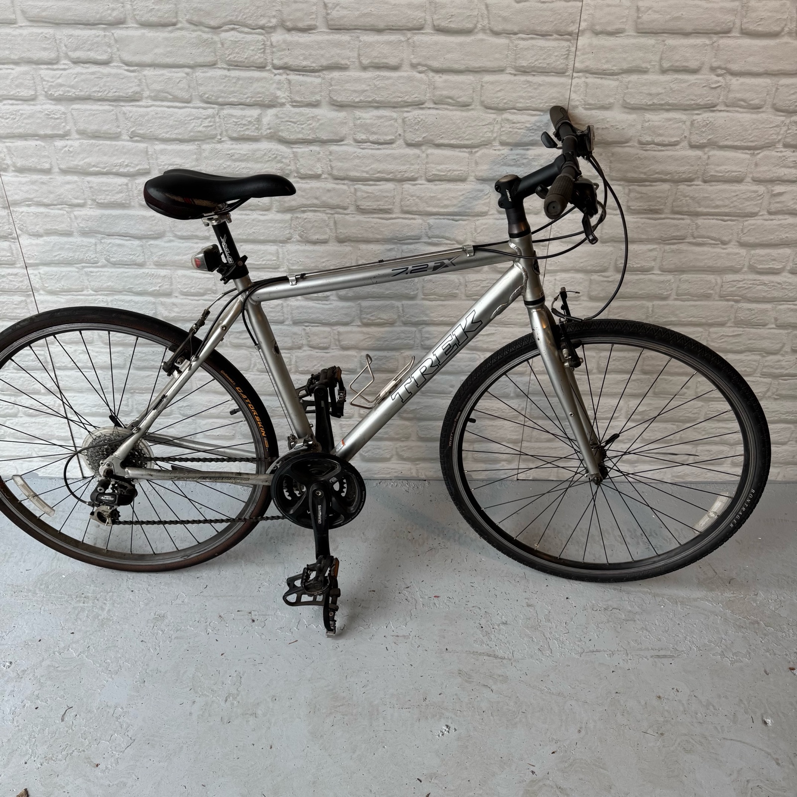 Trek 7.2 FX hybrid bicycle.