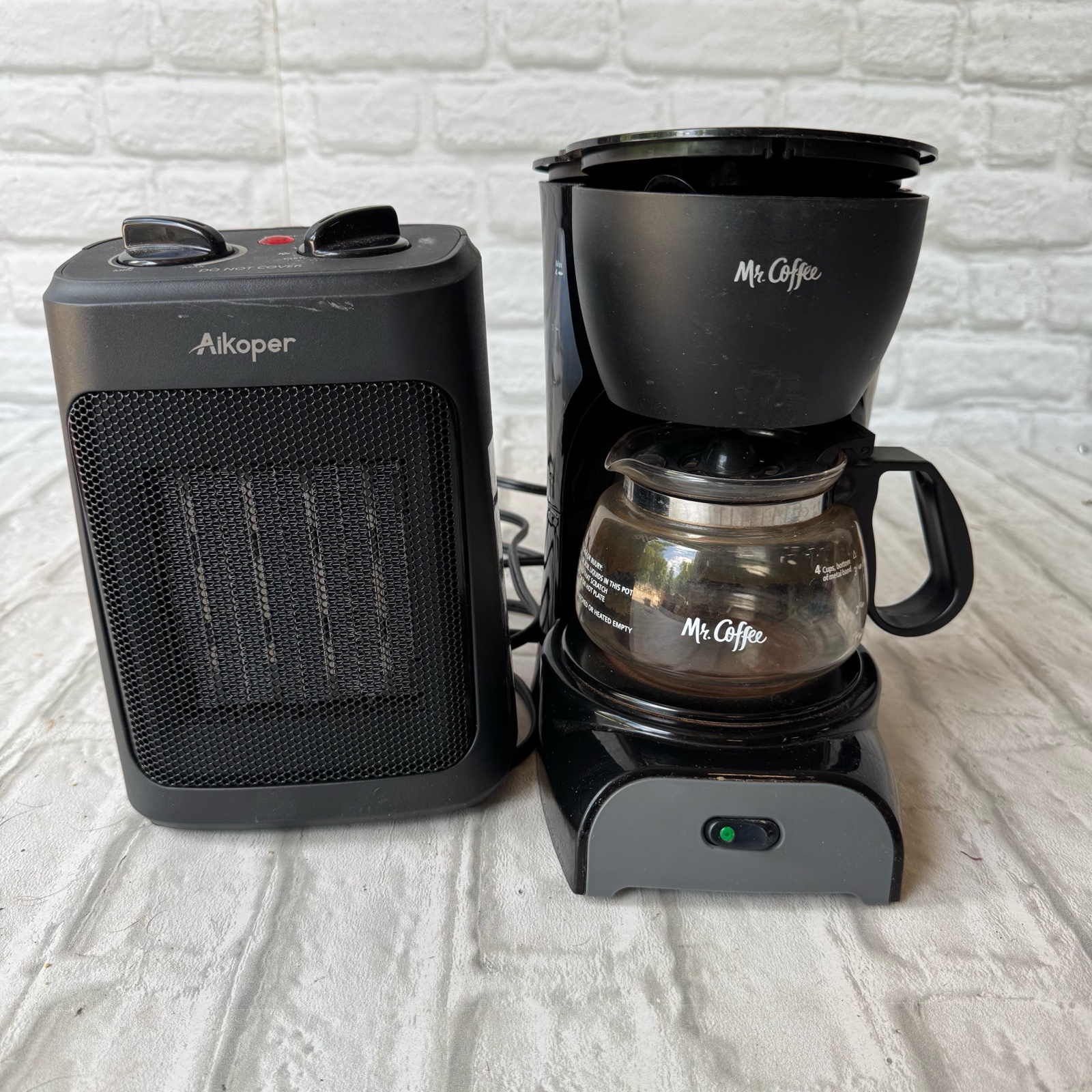 heater and coffee make