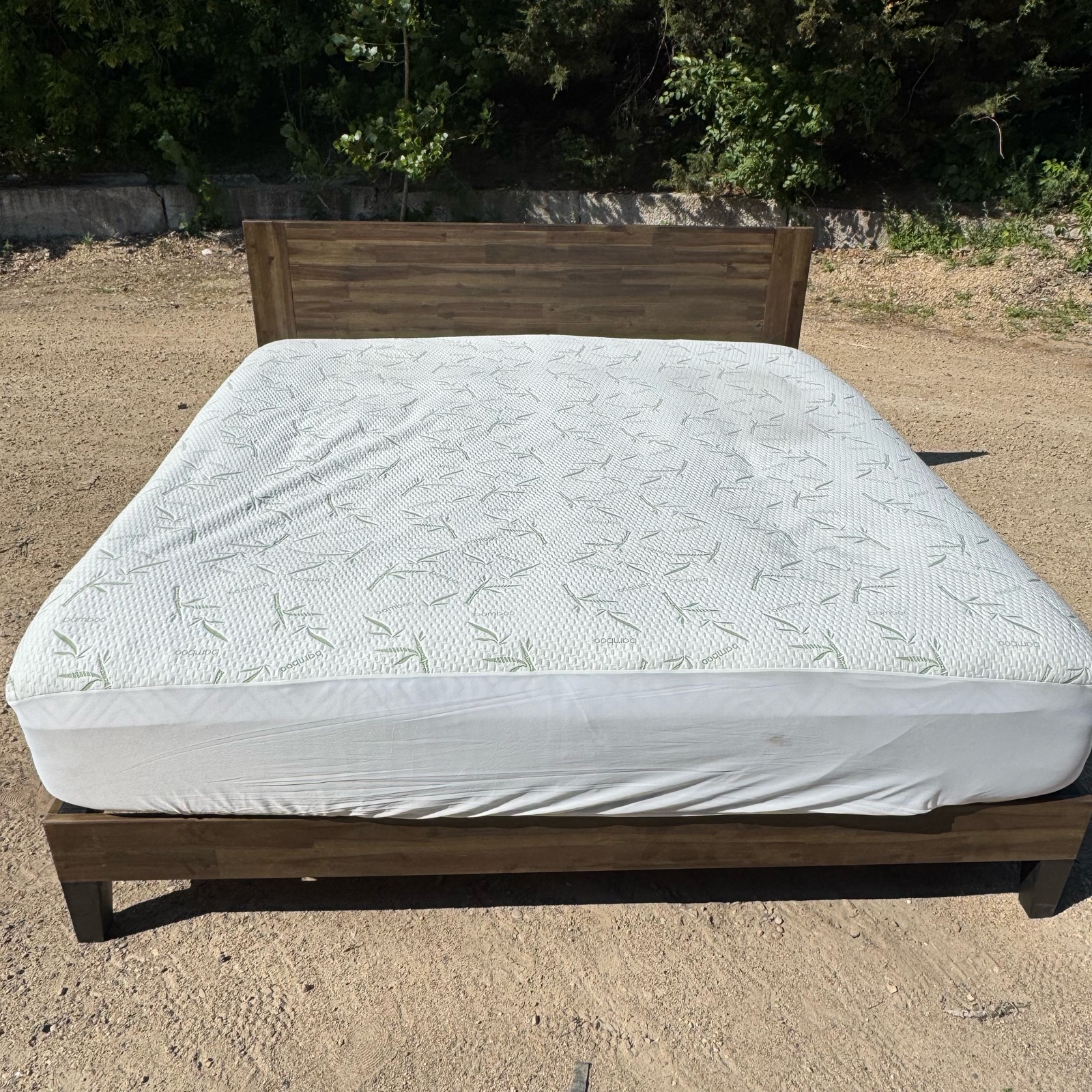bed and frame