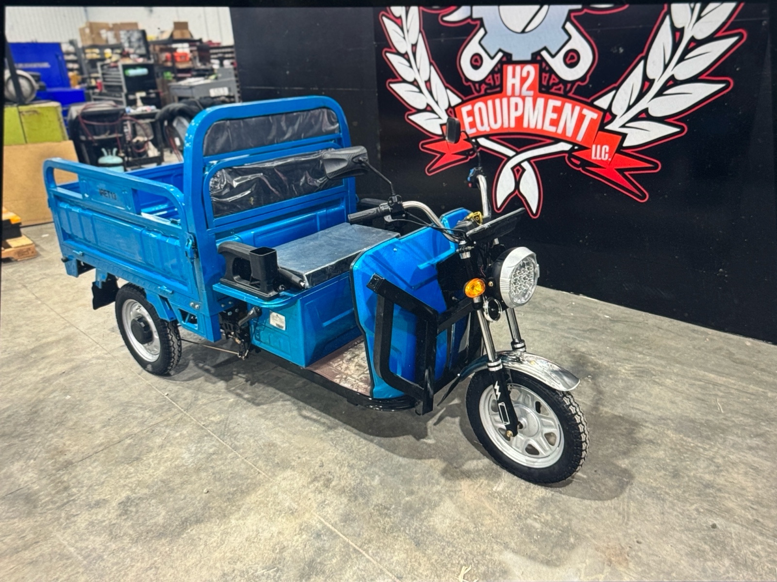 Electric Tricycle - 2026 - Unused - IRET13 BLUE (STOCK PHOTO)