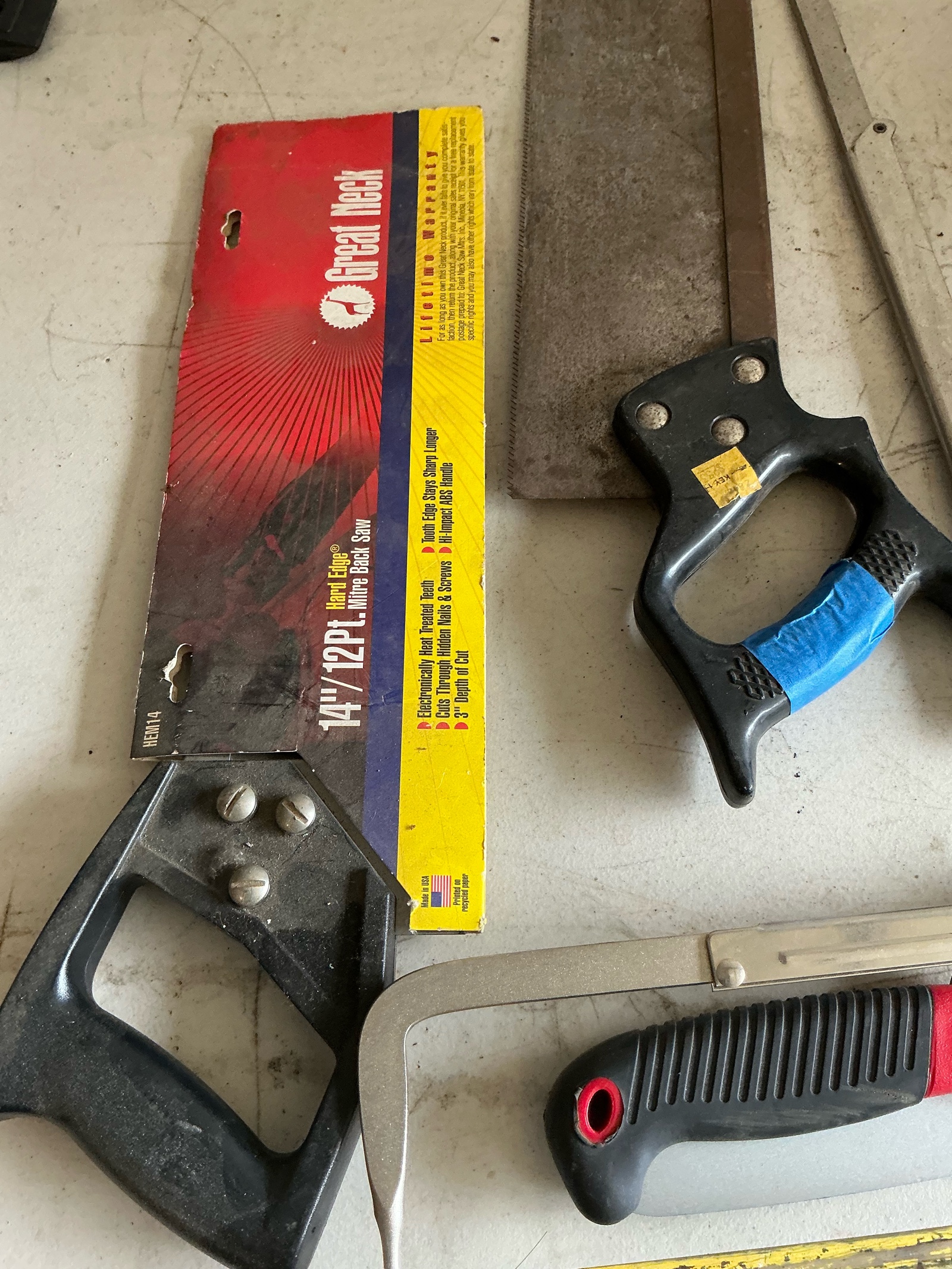 5 hand saws
