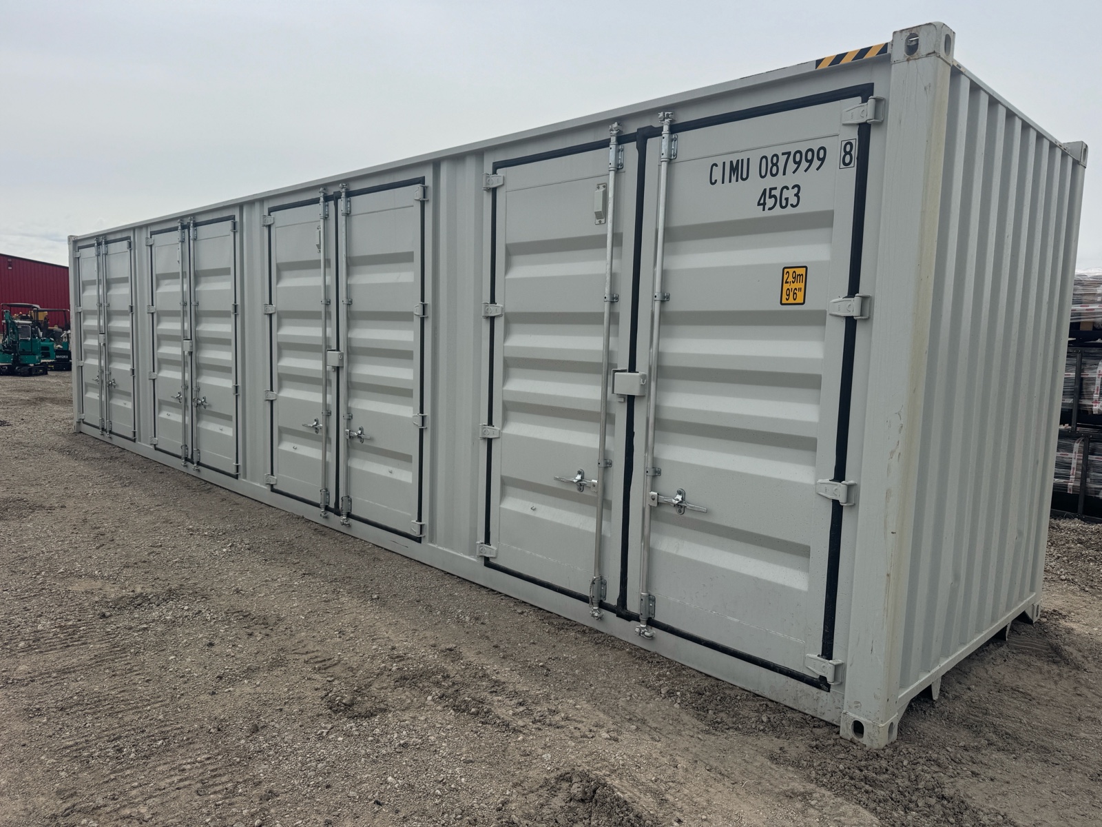 40 High Cube Multi-Door Container 2026 Unused 4-side-door 40 HQ Container CIMU0879998 OFF SITE