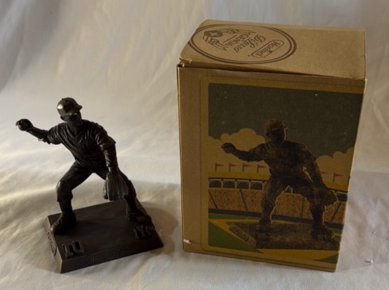 Phil Rizzuto Metal Baseball Statue Figure - in box