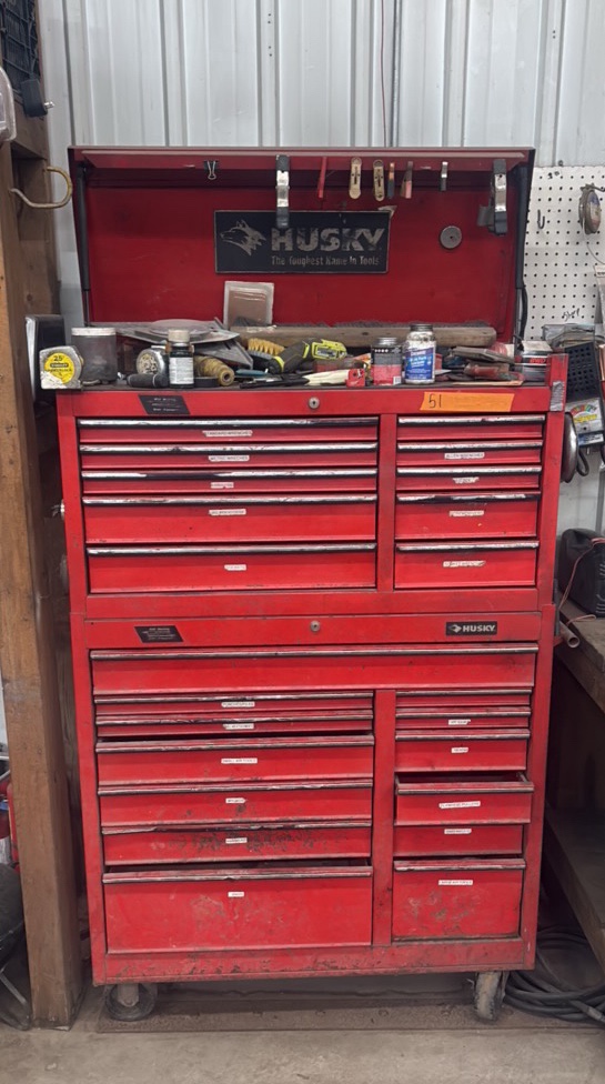 HUSKY tool chest  contents
