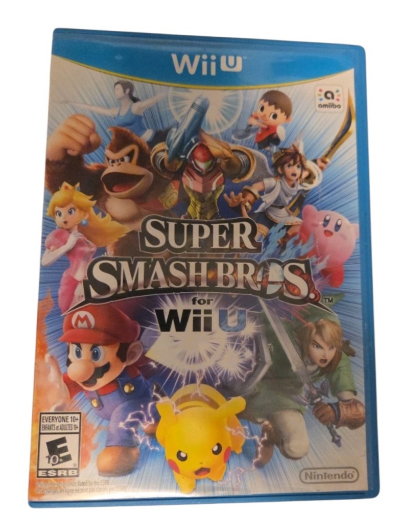 Super Smash Bros (Nintendo Wii U) w/Manual