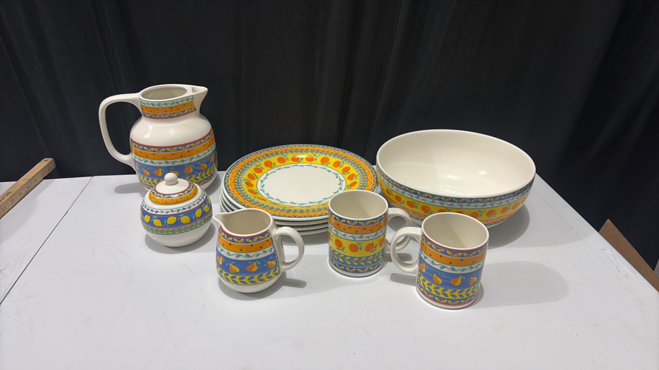 Furio Home Portugal Lunch & Coffee Set