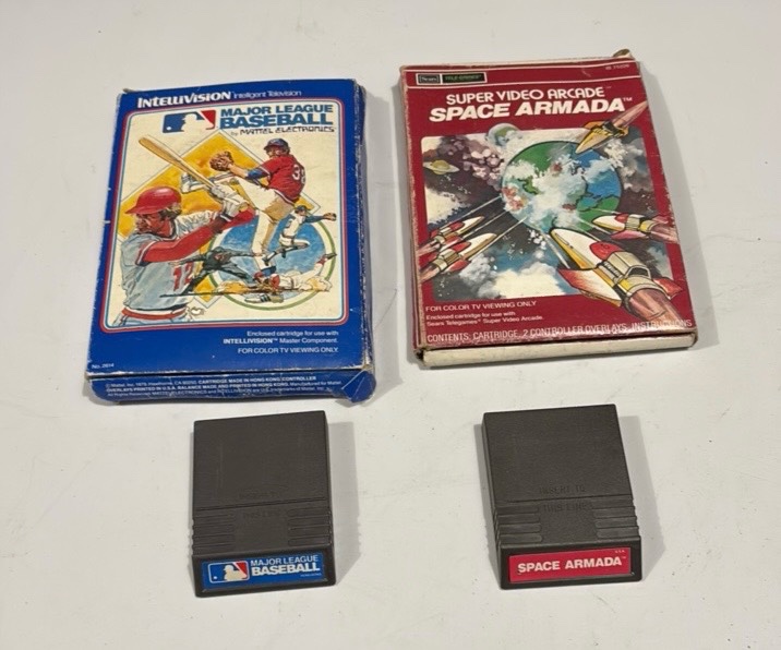 2 Vintage Intellivision Games