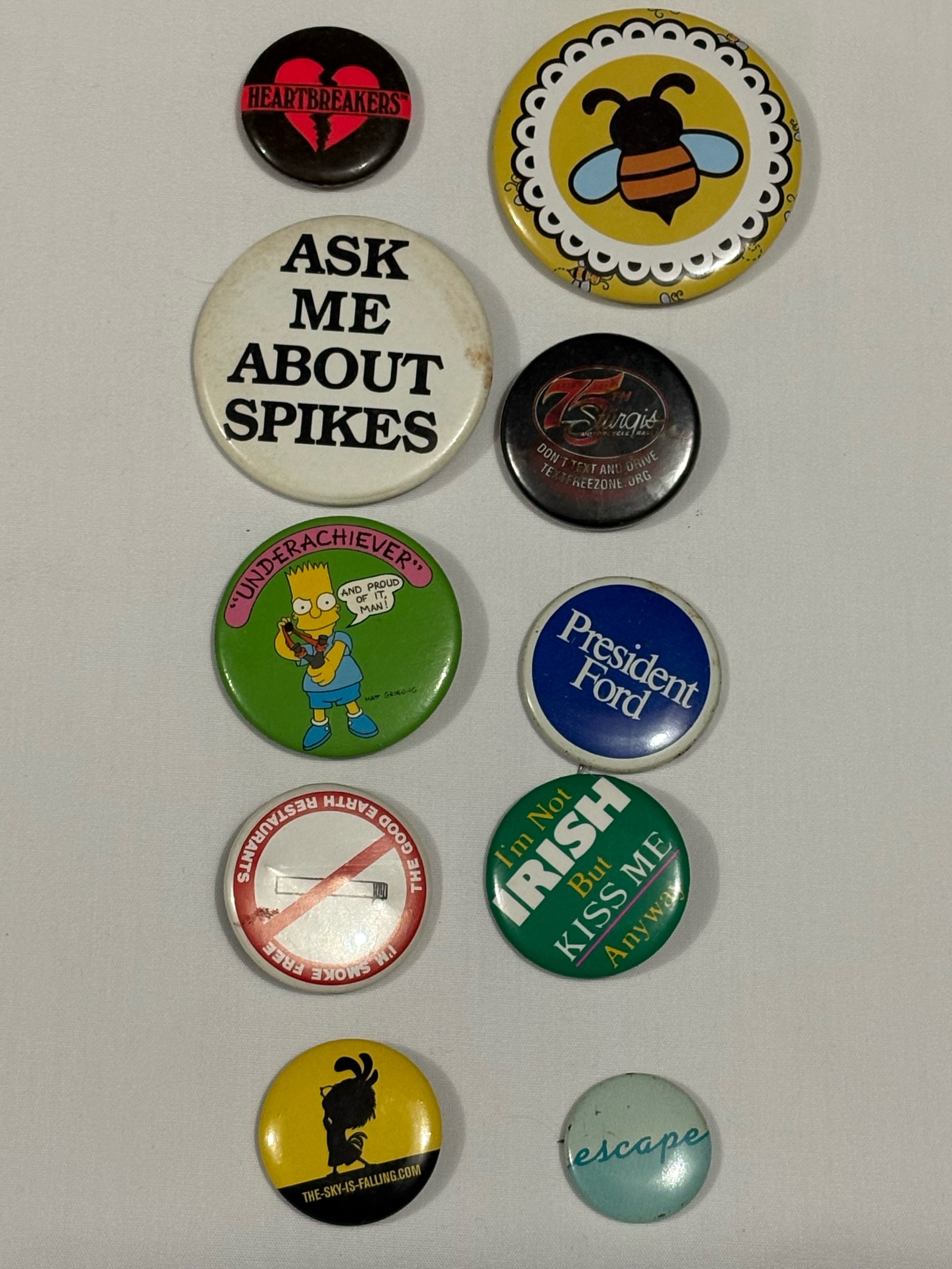 10 Buttons - Some Vintage
