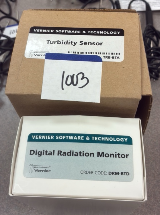 vernier turbidity sensor & digital radiation monitor