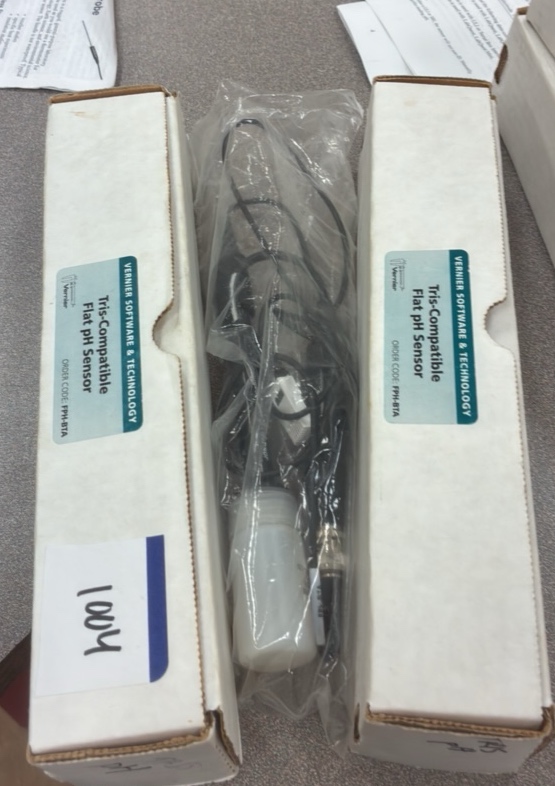 vernier tris compatible flat pH sensor