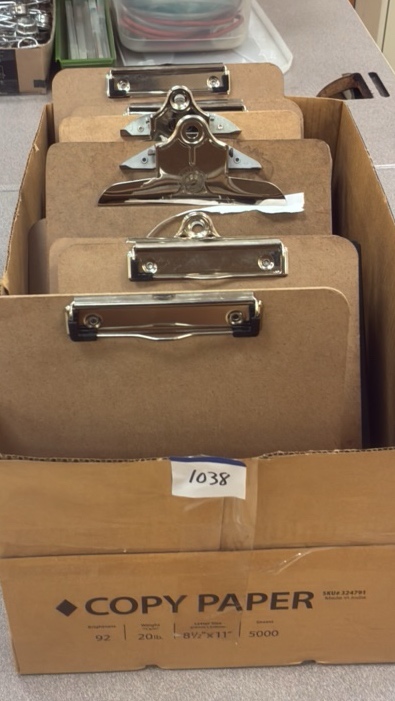 clipboards