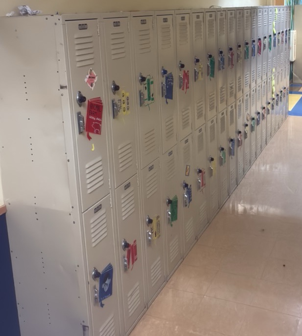 lot of lockers