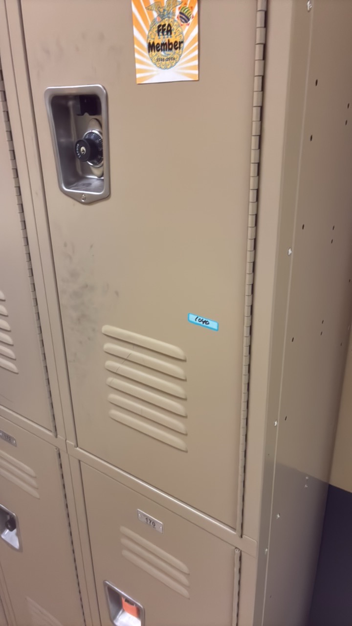 lot of lockers