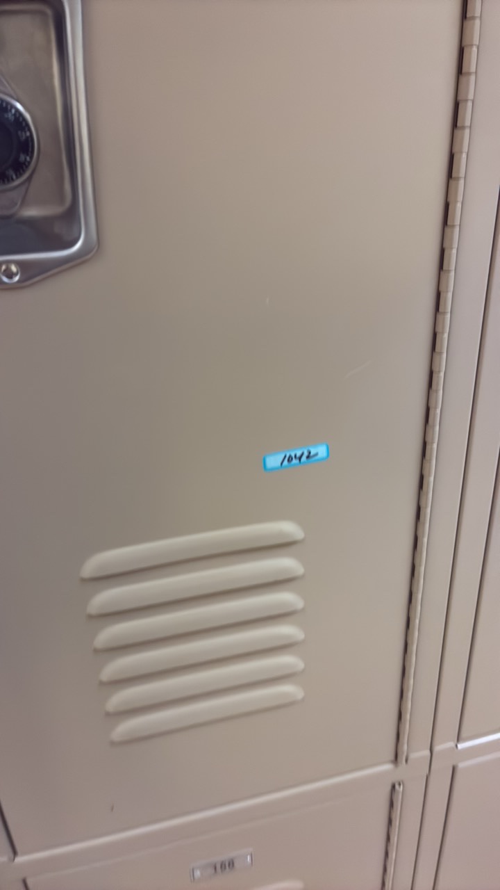 lot of lockers