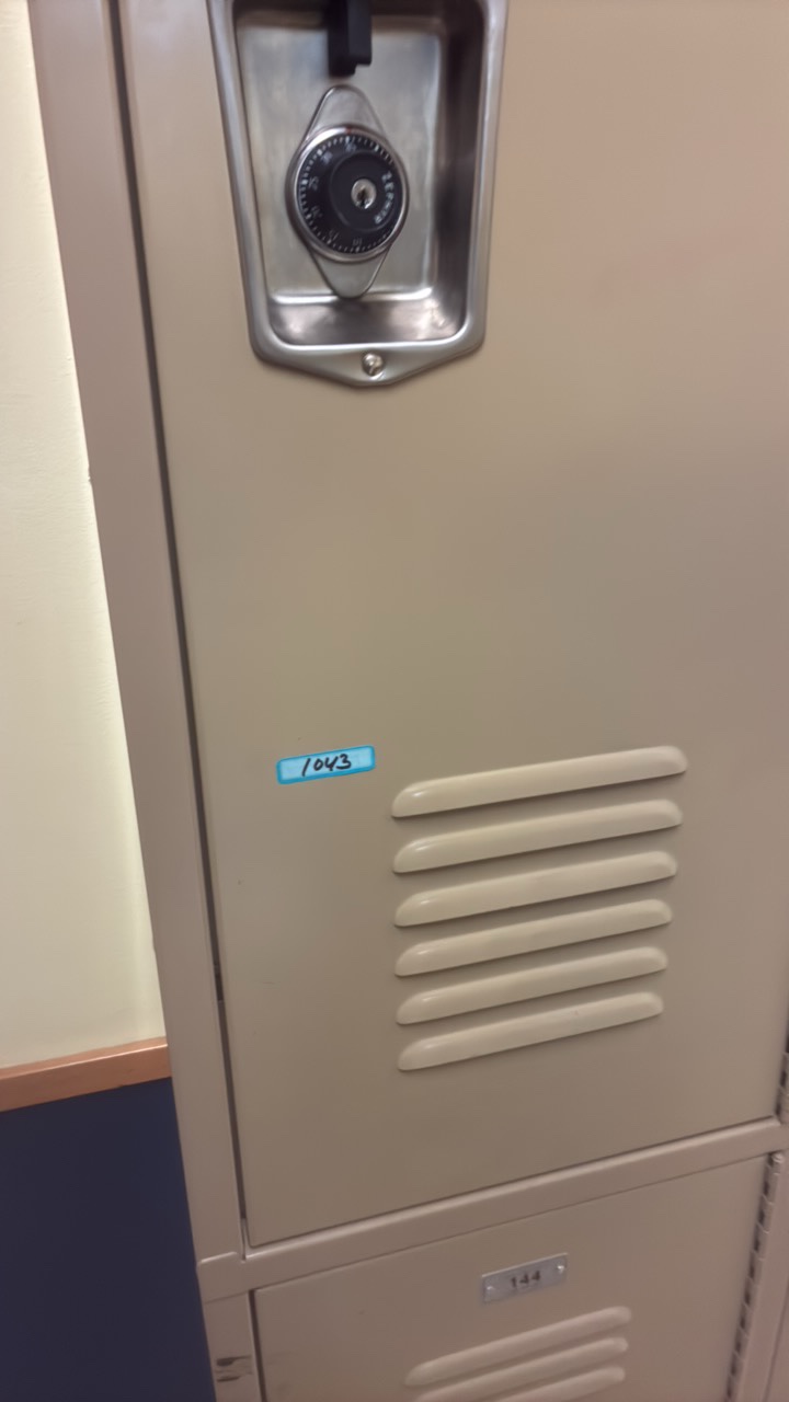 lot of lockers