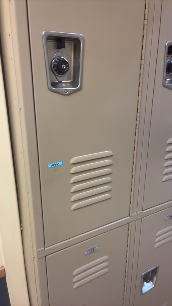 lot of lockers