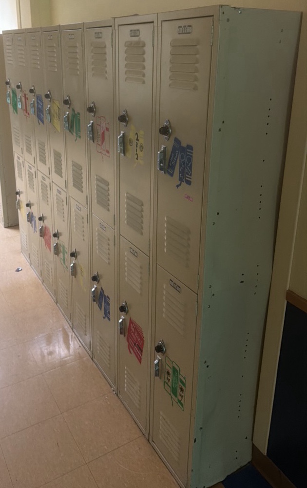 lot of lockers