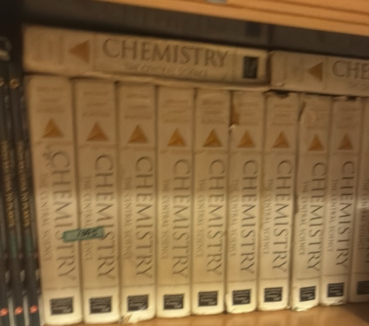 Chemistry books