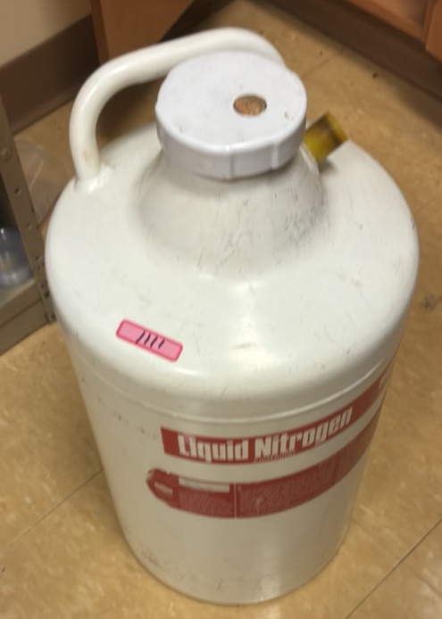 liquid nitrogen container