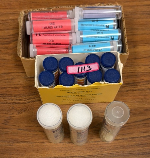 PH strips and litmus papers