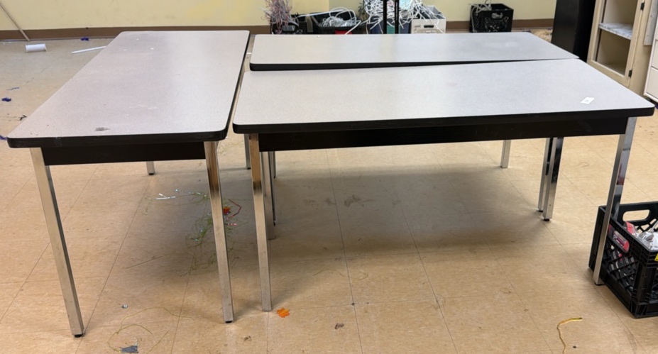 three tables