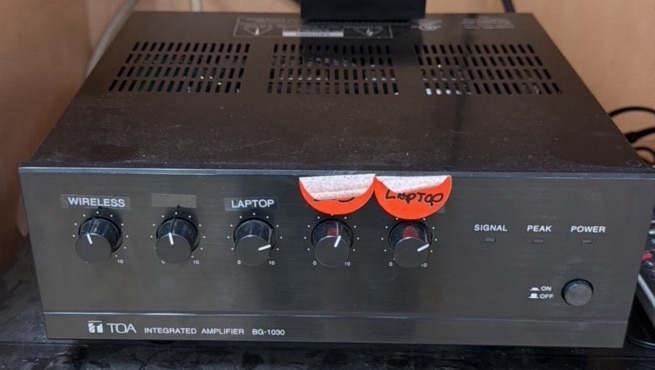 integrated amplifier BG 1030