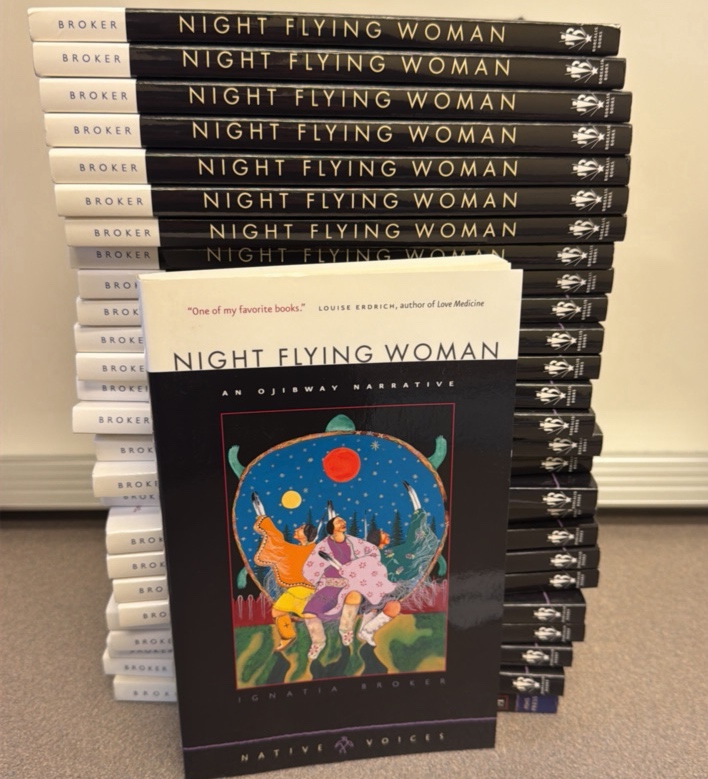 Night flying woman