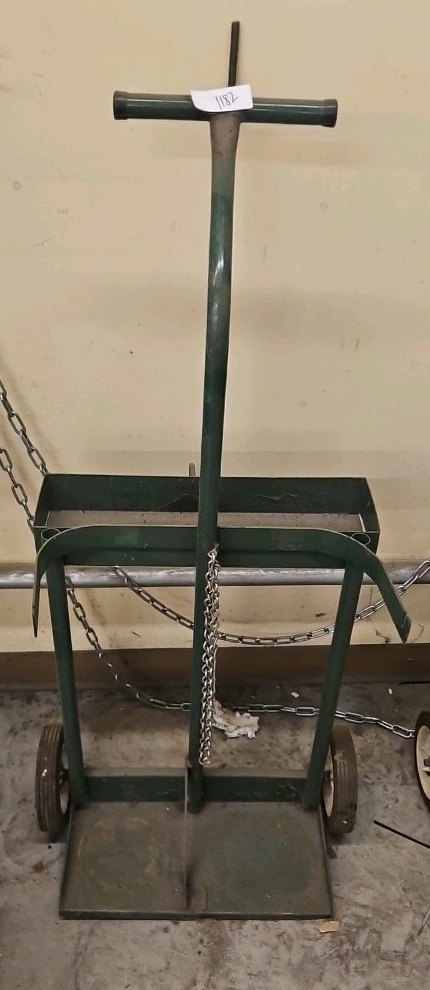 100 lb dual cylinder cart