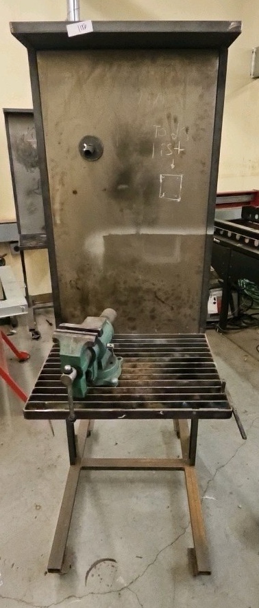 arc welding Shelf with Vice
