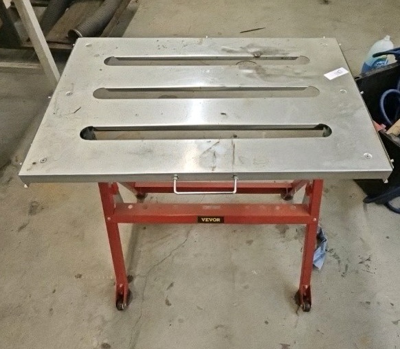 steel top Welding Table