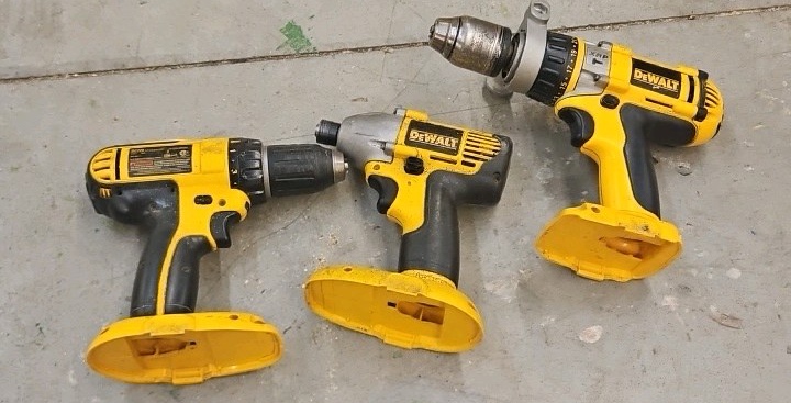 DeWalt drills