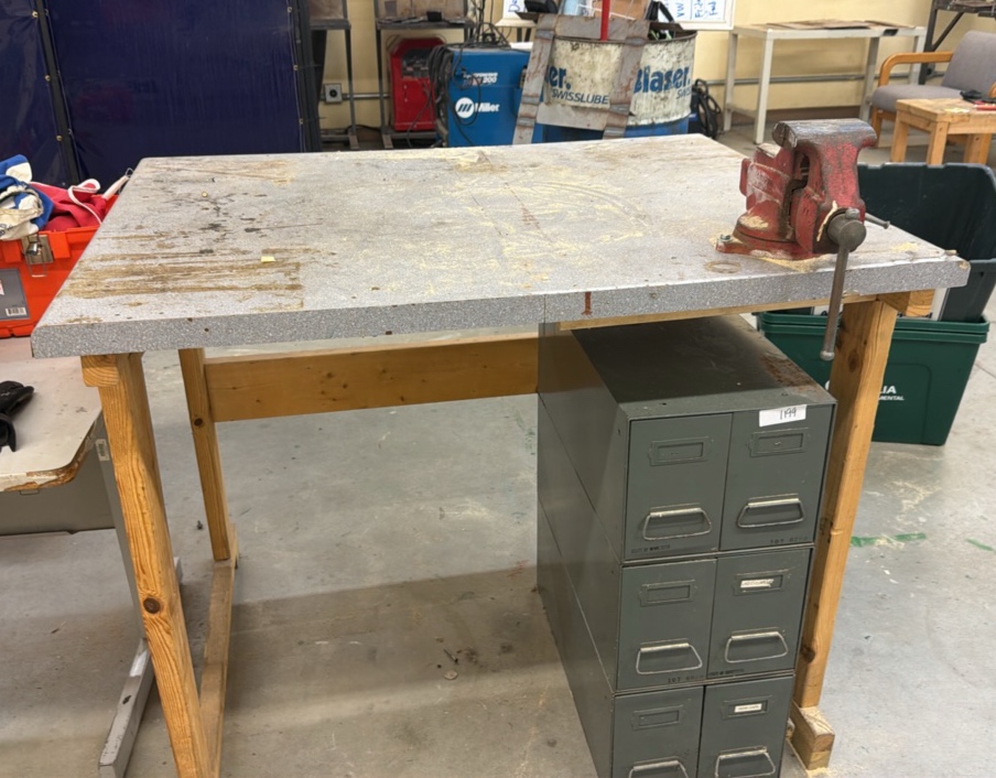 table with vice