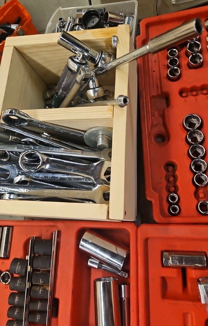 assortment of sockets