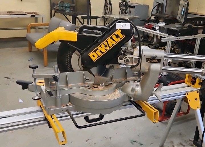 DeWalt miter saw with stand