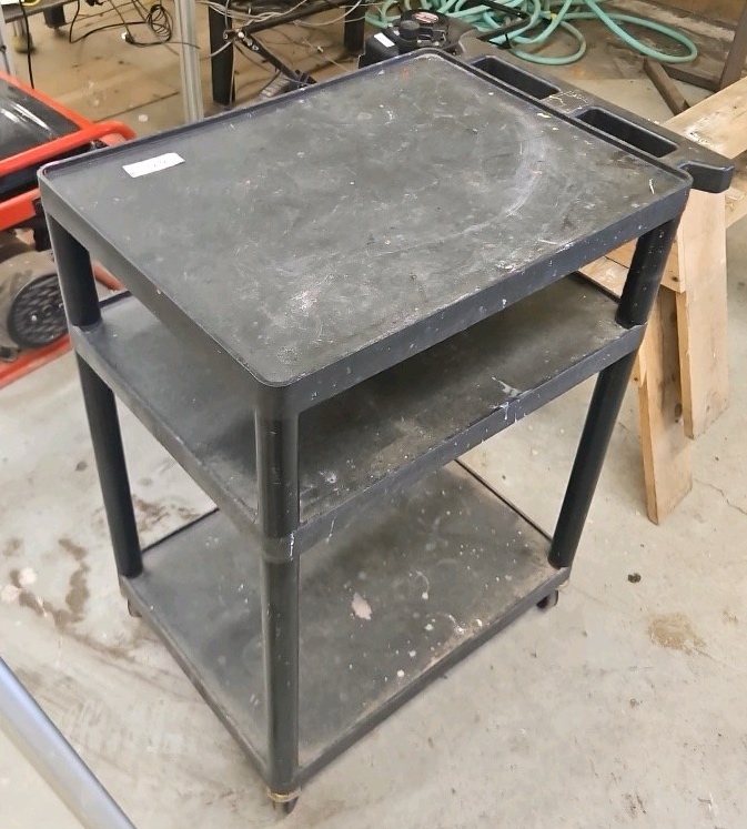 rolling media cart