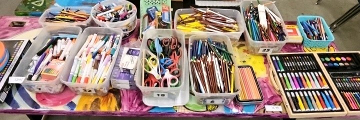 arts and crafts supplies