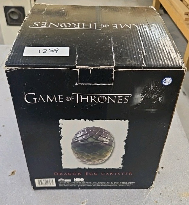 Game of Thrones dragon egg