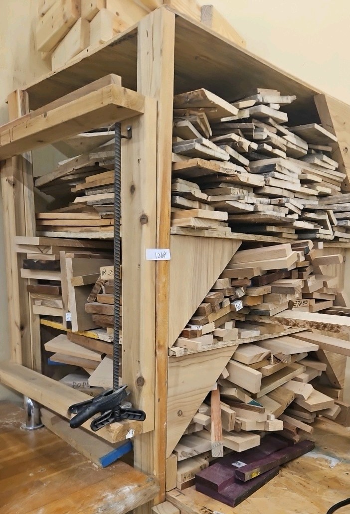 wooden pieces