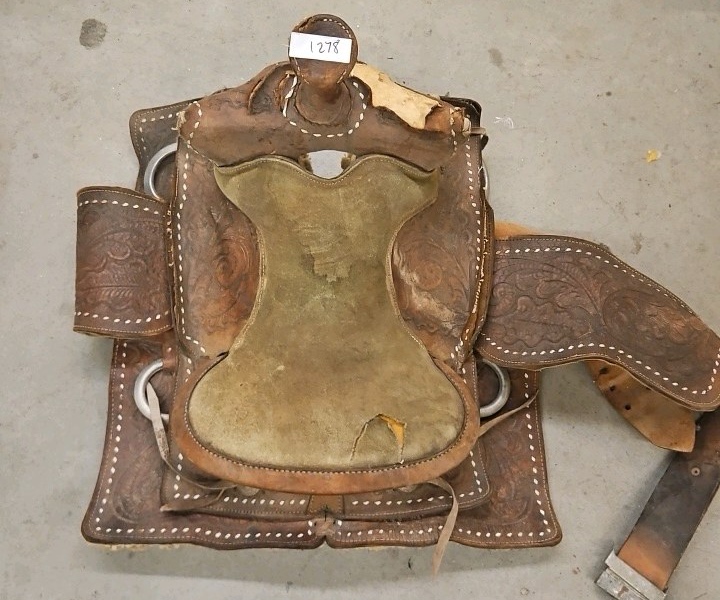 vintage saddle