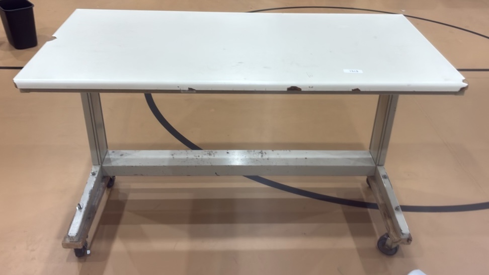 Metal work table