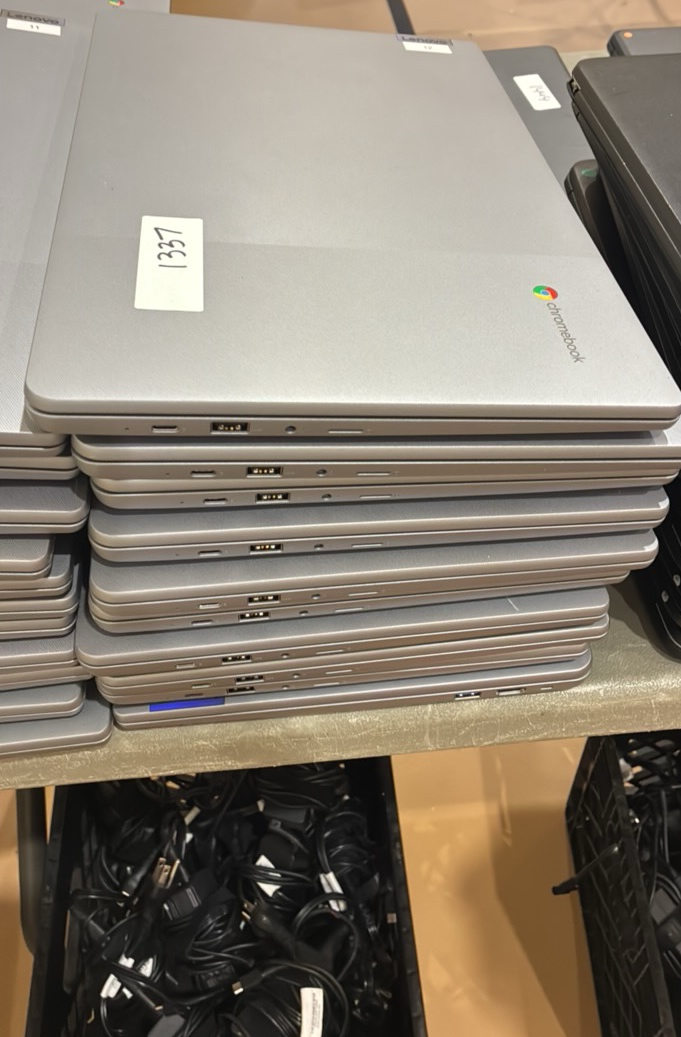 Silver Chromebook