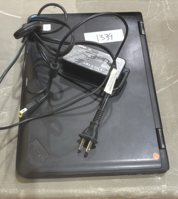 Black Chromebook charger