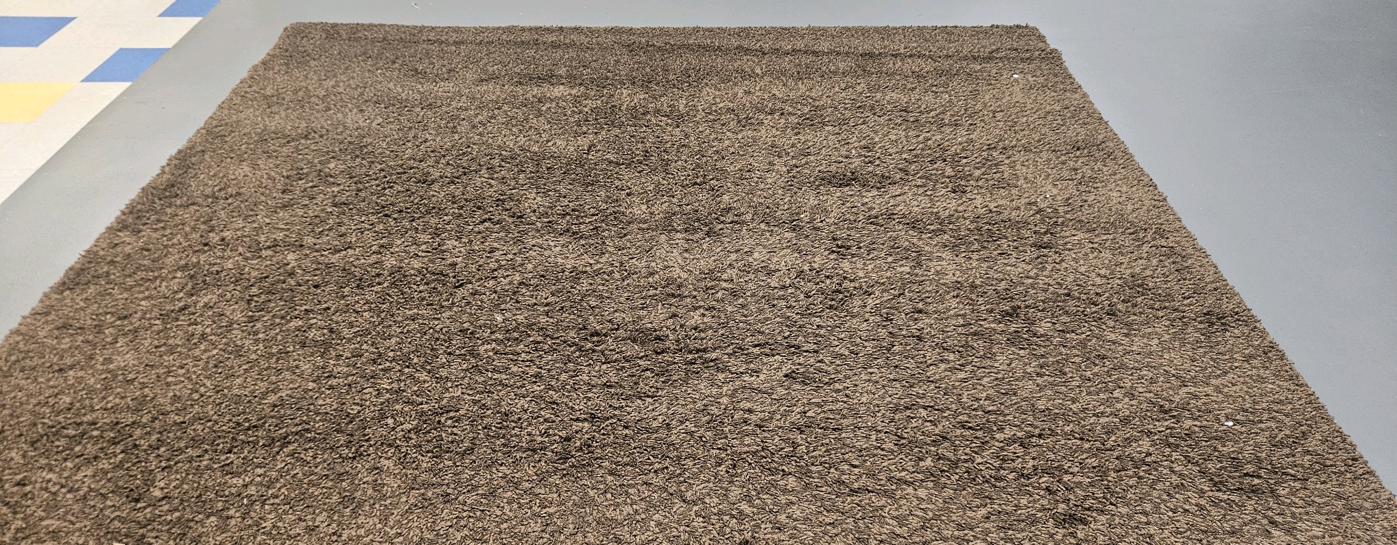 large brown area rug