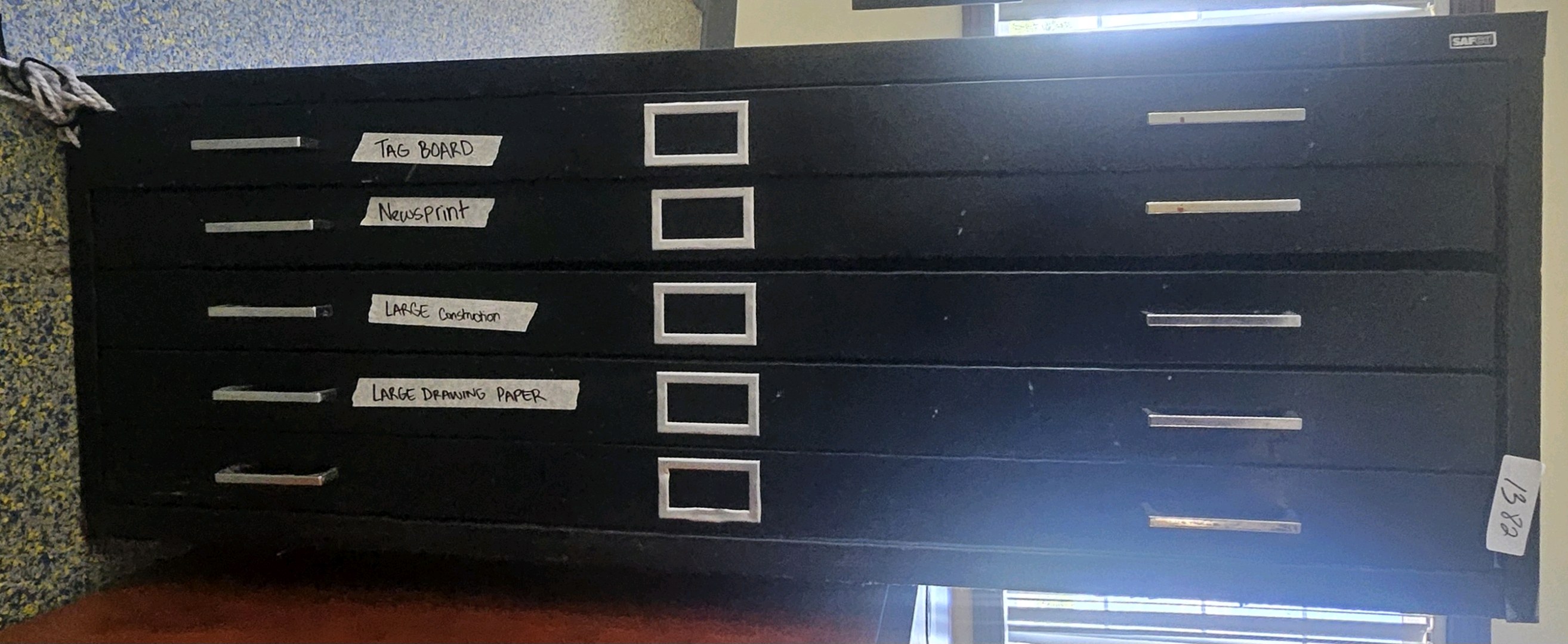 art filing cabinet