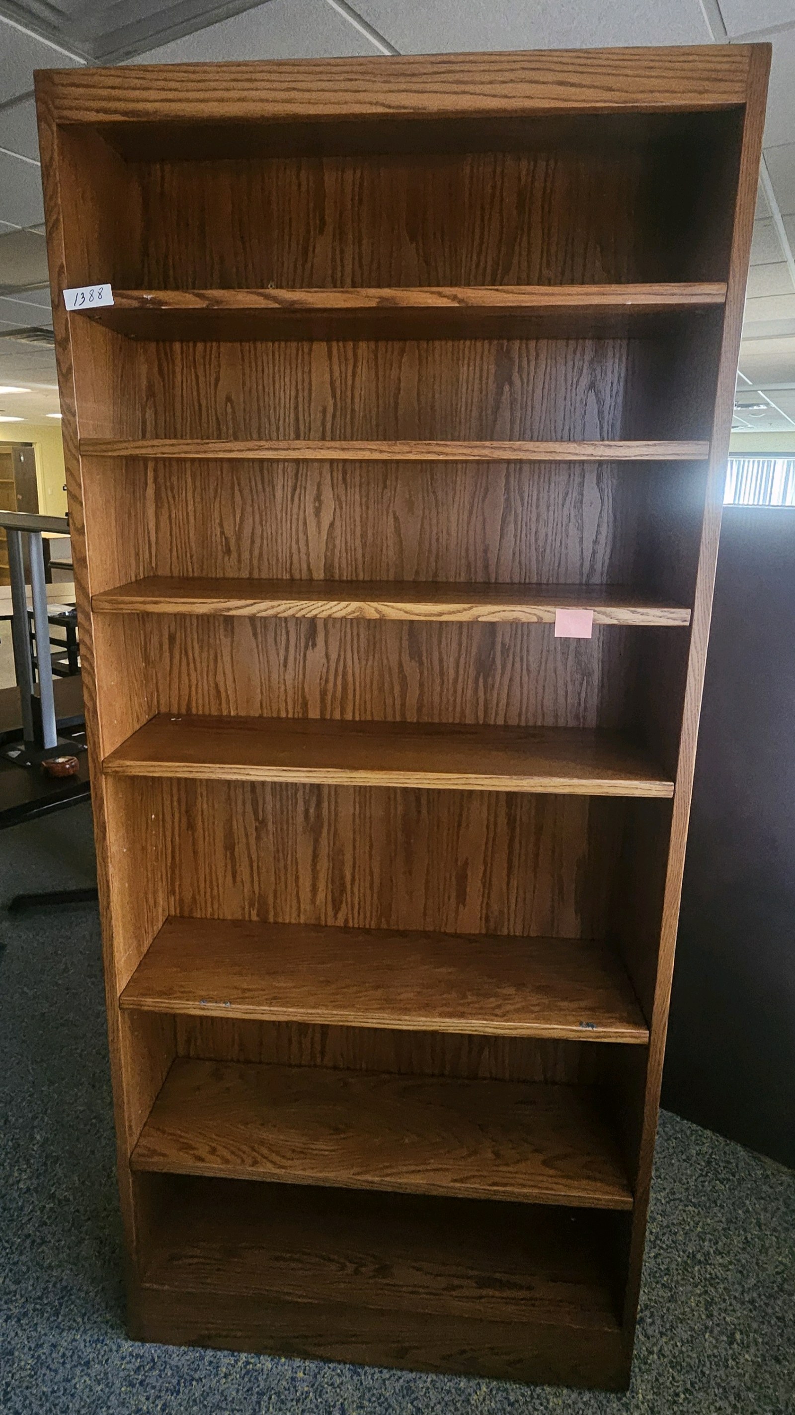 seven-tier bookshelf