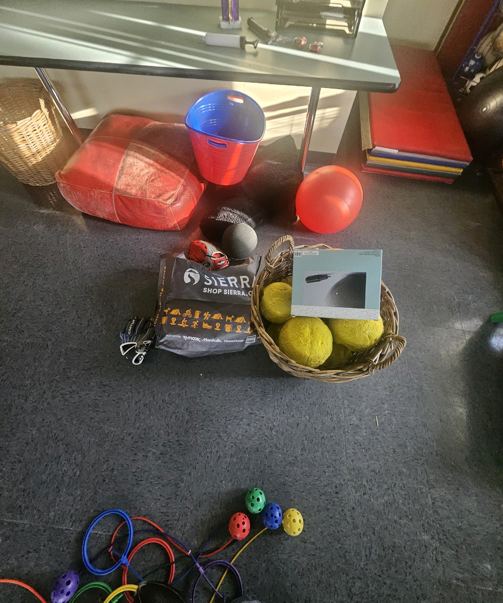 assortment of kids athletic activities