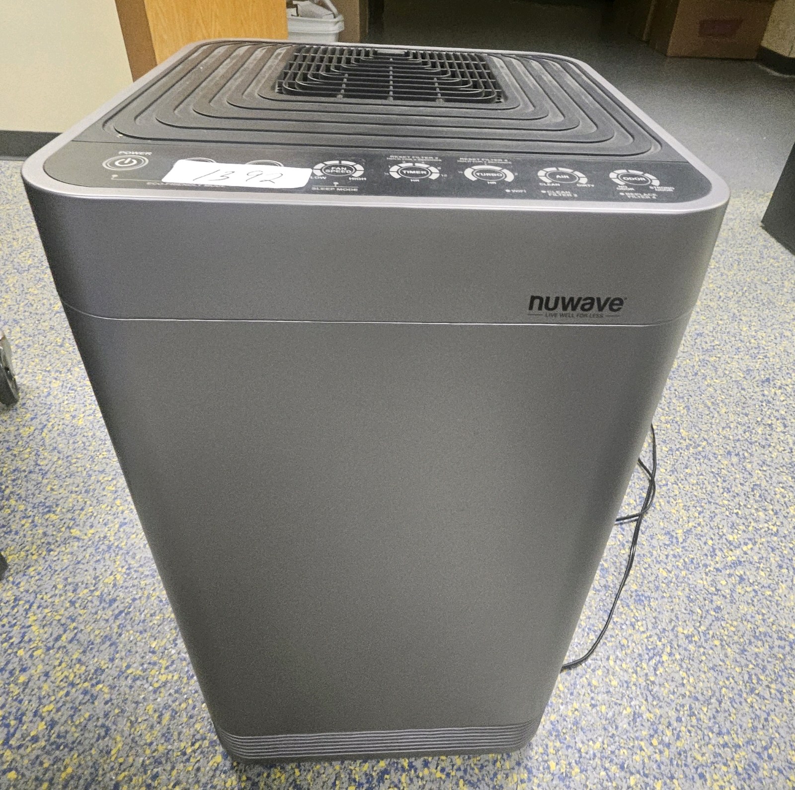 Nuwave air purifier with Filtrete air purifier