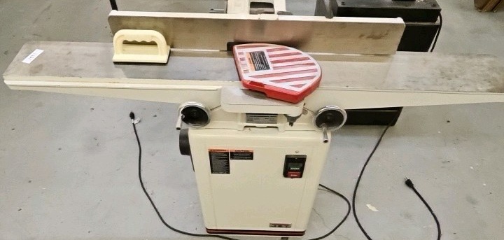jet 6-in long bed woodworking jointer