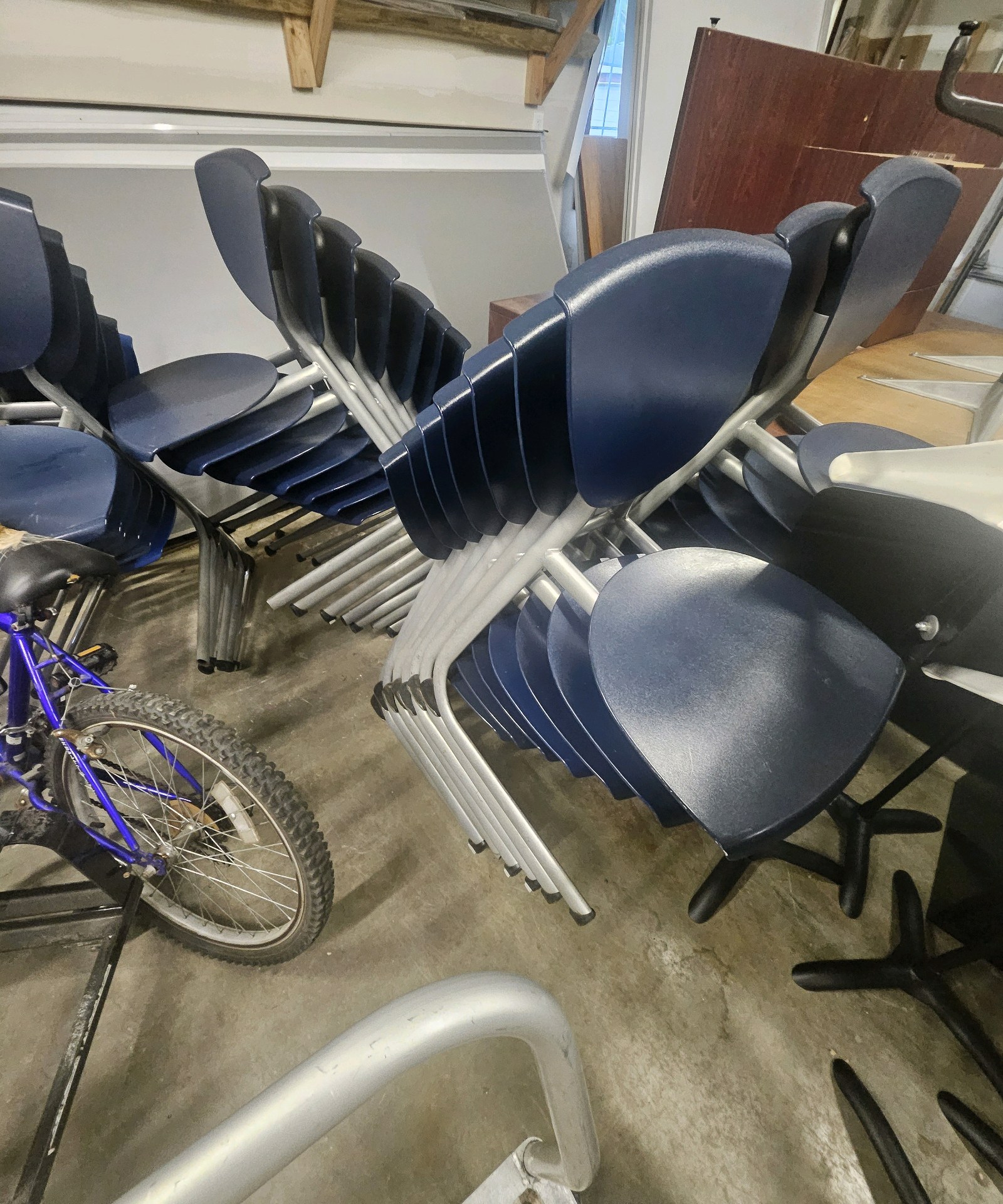 Huge lot of chairs