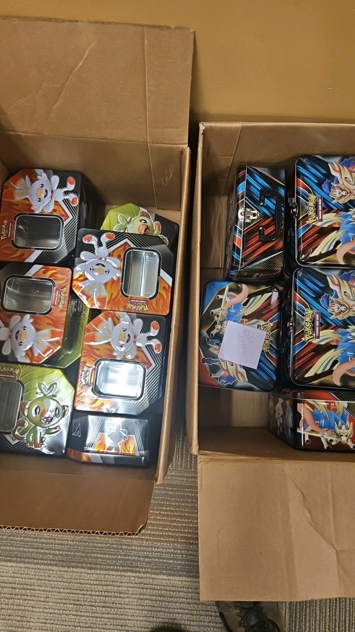 Pokemon tins